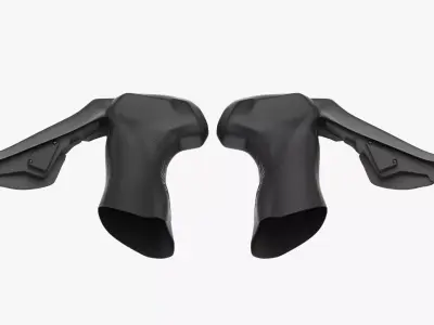 Shimano Dual Control Brake and Shift Lever GRX Di2 3D model