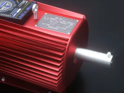 Motor electric motor electrical tools 3D model