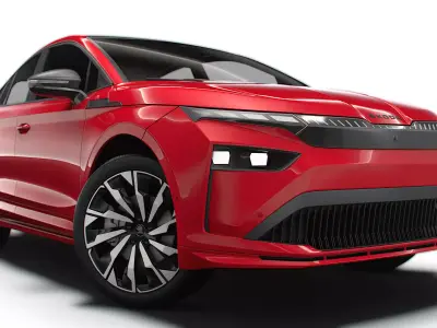 Skoda Enyaq Coupe Sportline 2026 3D model