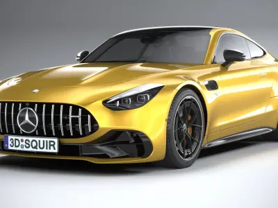 Mercedes-Benz AMG GT43 Coupe 2025 3D model