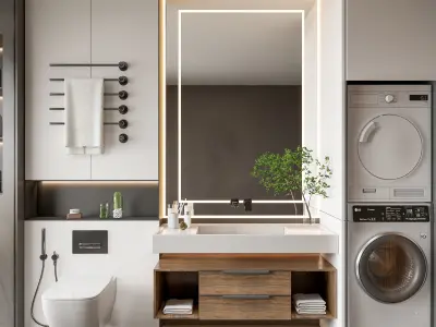Bathroom 69 3D model