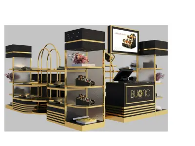 CHOCOLATE KIOSK 3D MODEL 3D model