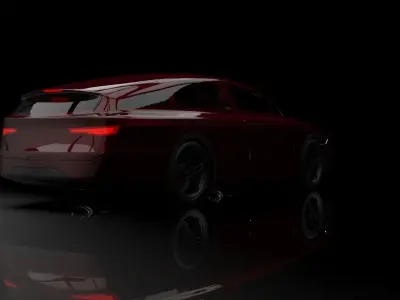 Station Wagon 3D model 3D model