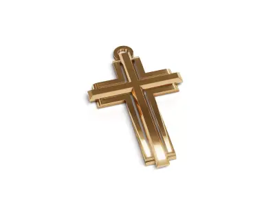 cross 3D print model 8