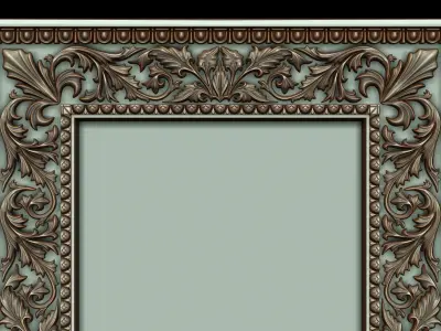 Decorative frame 3 3D model