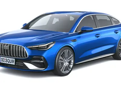 Geely Galaxy Starshine 6 2026 3D model