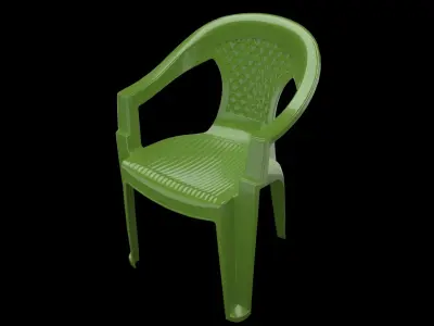 plastic chair 3D model