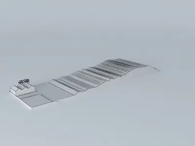 Sketchy Physics Enabled Moon Lander  Free 3D model