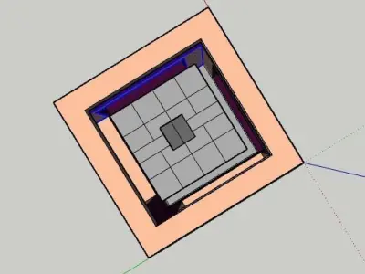 Magical Cube Tower 3D model