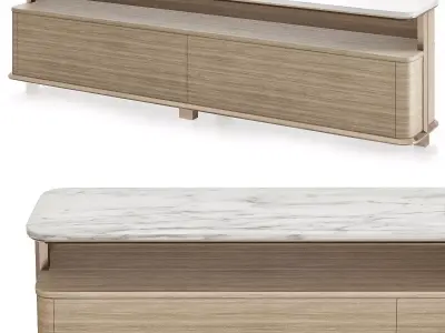 TV GRACE Volpi low poly 3d model Low-poly 3D model