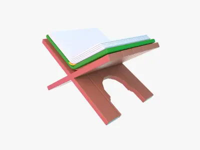 Holy Quran  3D model