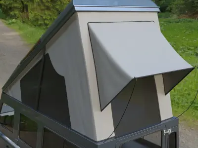 Land Rover Defender 110 Camper 3D model