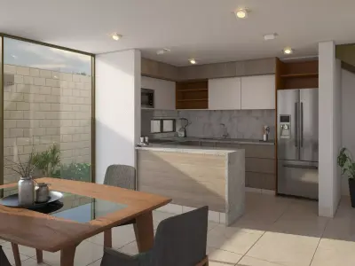 SMALL KITCHEN 3D model