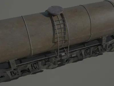 Train Vagon 3D model