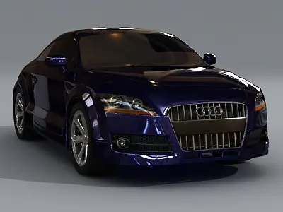 Audi collection 1 sports car 3D model