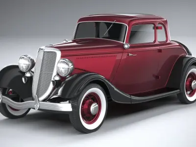 F1934 Coupe  3D model