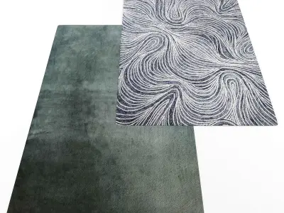 Rugs set360 3D model