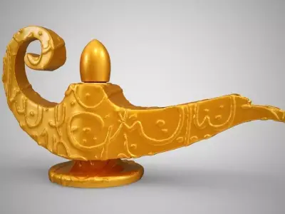  Magical Lamp 3D model