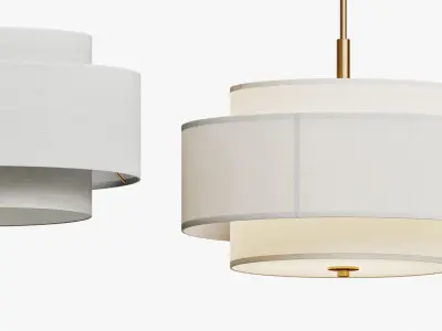 Perigold Safavieh Cambrie Pendant Lamp 3D model