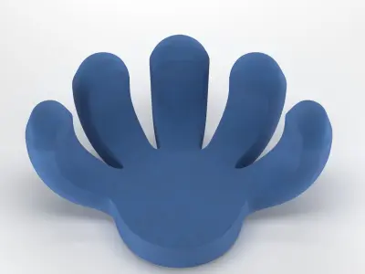 Chair arm 3D model