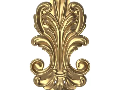  decorative pattern ready for 3D printing 3D model 325