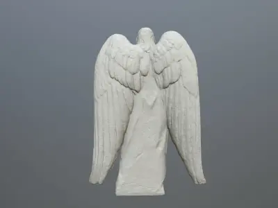 Angel Statue 04 3D print model