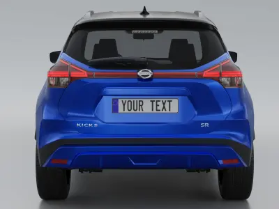 Nissan Kicks 2021 3D model