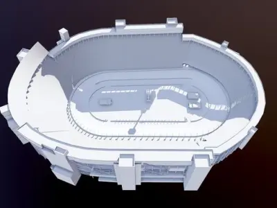 Bristol Motor Speedway Arena 3D model
