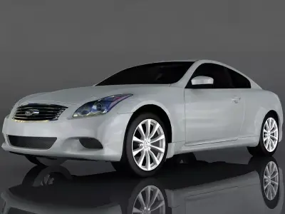 Infiniti G37 Low-poly 3D model