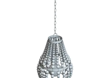 Crate and Barrel - Genevieve Chandelier 3D model