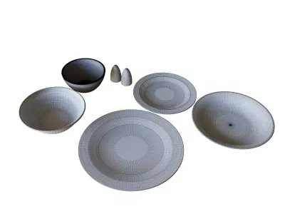 Maori Plates 3D model