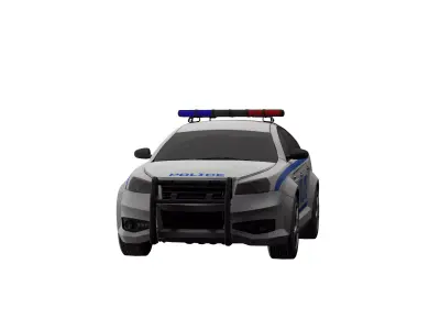 Chevrolet Cruze police 3D model