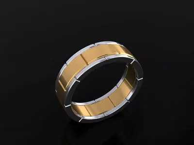 Wedding Band Collection 50 - 65 size 3D print model