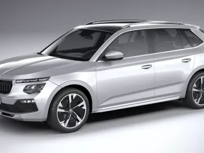Skoda Kamiq 2024 3D model