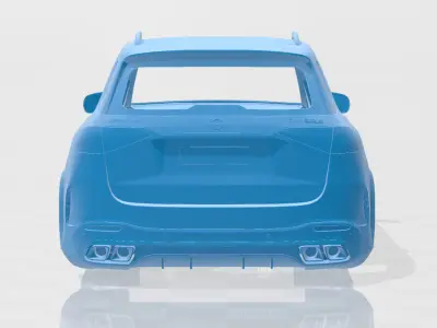 Mercedes Benz GLE63S AMG 2024 - Body Car STL Model 3D print model