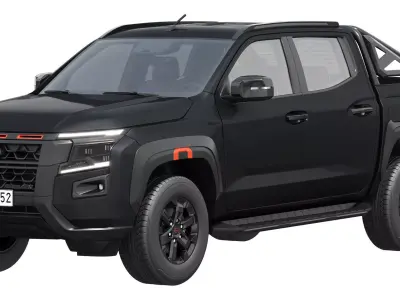 Nissan Navara PRO-4X 2026 3D model