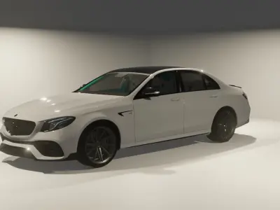 Mercedes AMG E63 S 2018 3D model 3D model