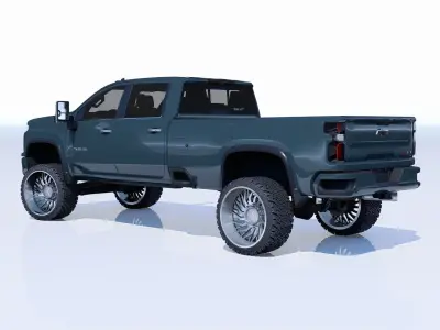Pickup Chevy 2500 HD 3D model