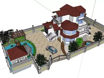 Regal-Luxury-Villa Area-060 3D model