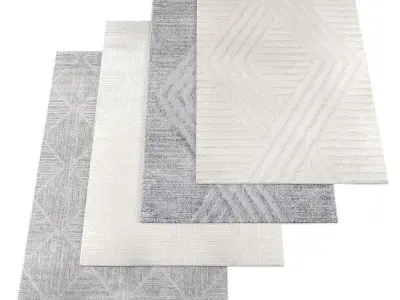 Rugs463 Low-poly 3D model