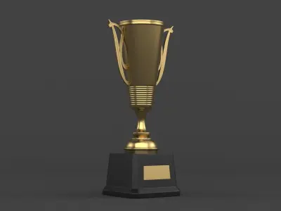 Trophy Cups 3D model 27