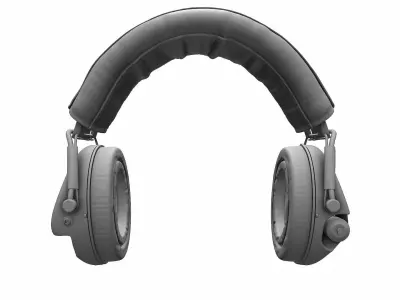 Active Headphone Msa Sordin Supreme Pro X - High Poly 3D model