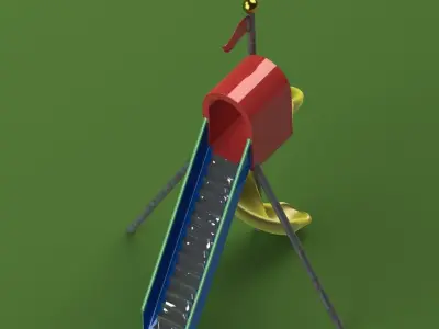 Tornado Slide Free 3D model