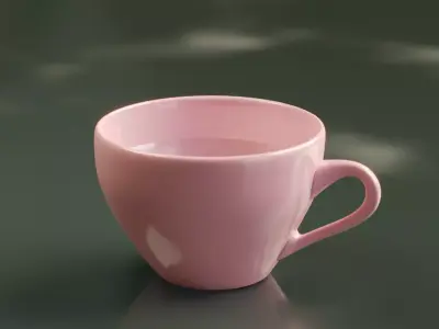 CUP OF WATER Free 3D model
