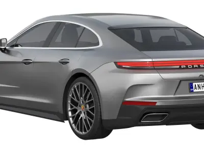 Porsche Panamera 2024 3D model