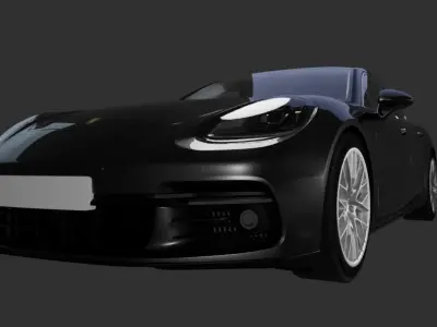 Porche Panamera S4 3D model