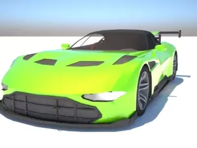 Aston Martin Vulcan - Custom 3D model