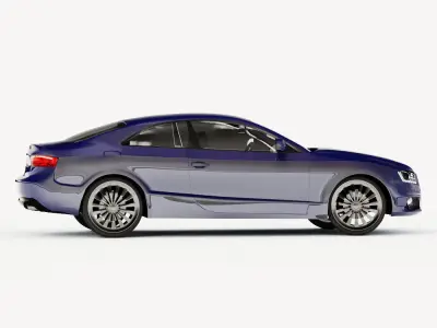 Audi A 5 audi coupe 3D model