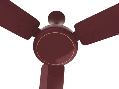 ceiling fan Low-poly 3D model