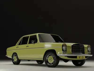 Mercedes 250 W114 3D model